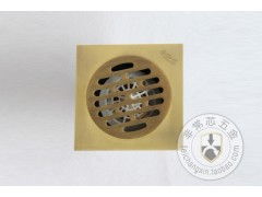 非常芯防臭黄铜拉丝地漏 厂家直销品质之选，卫生洁具行业新典范